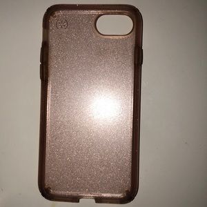 iPhone Pink Glitter Case